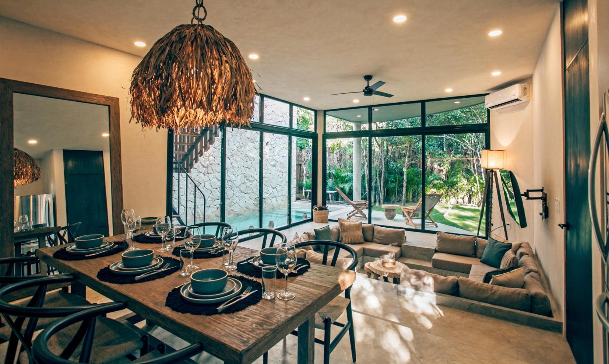 Jungle Boho Villa - Private Pool - Concierge 6B Tulum Pueblo Buitenkant foto
